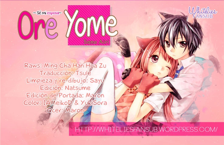 Ore Yome. - Ore No Yome Ni Nare Yo Chapter 29 - 3