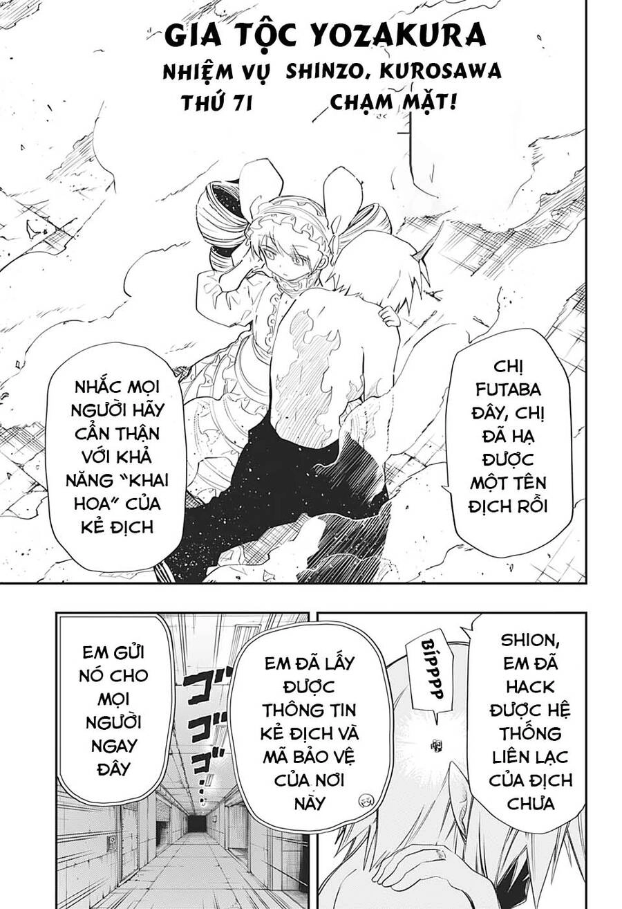 Gia Tộc Điệp Viên Yozakura Chapter 71 - 2