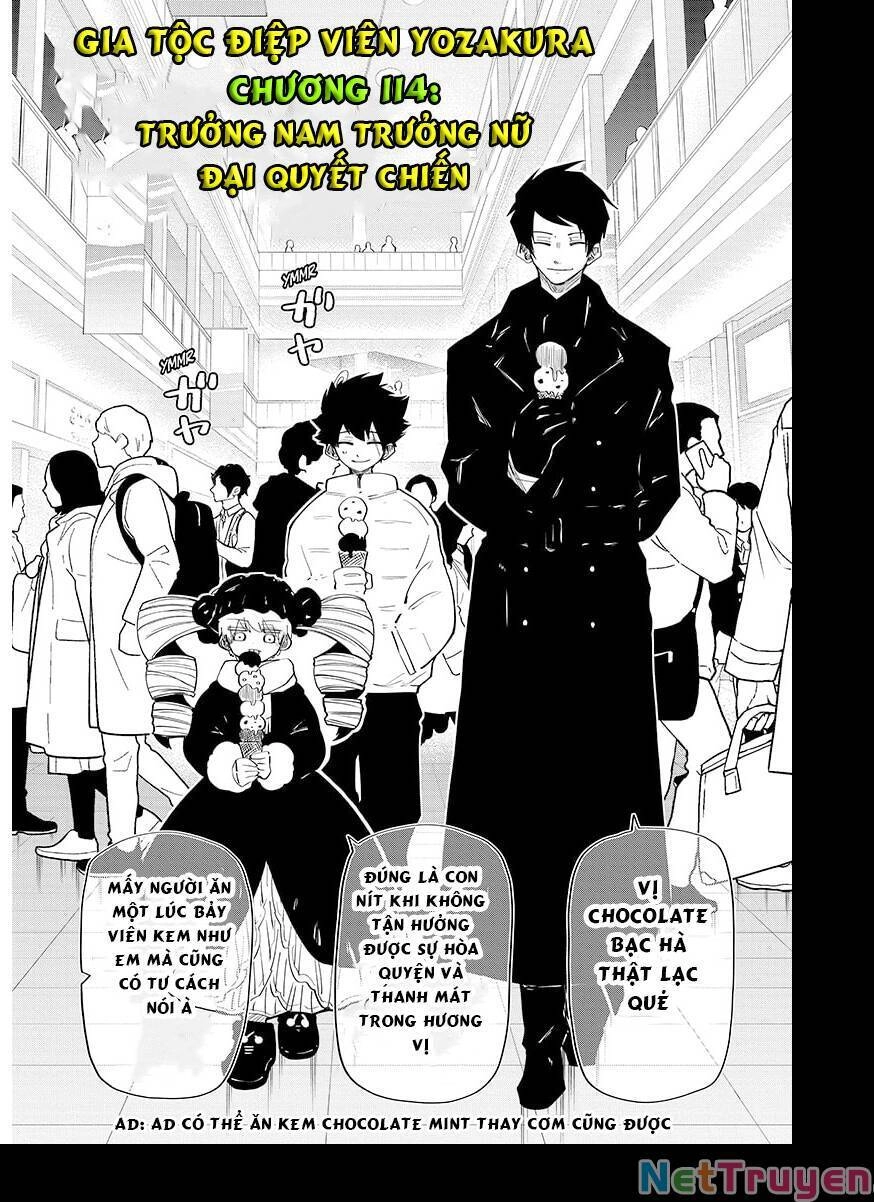 Gia Tộc Điệp Viên Yozakura Chapter 114 - 1