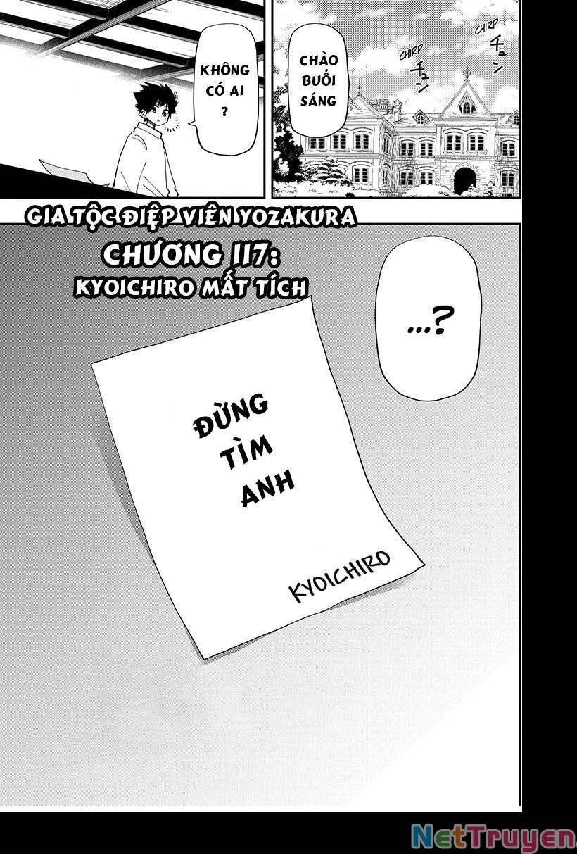 Gia Tộc Điệp Viên Yozakura Chapter 117 - 1