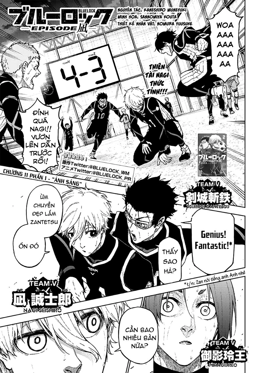 Blue Lock: Ngoại Truyện Về Thiên Tài Nagi Seishiro Chapter 11.1 - 2