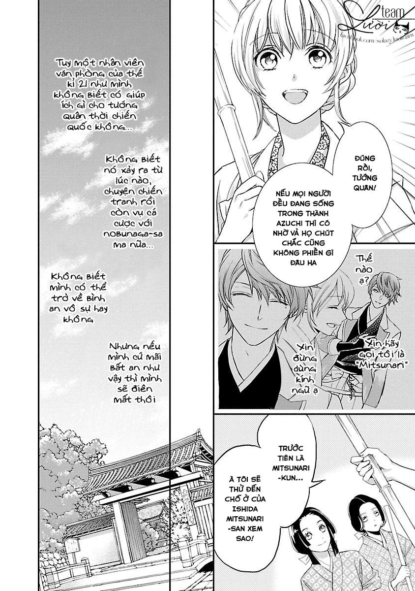 Ikemen Sengoku - Tenkabito No Onna Ni Naru Ki Wa Nai Ka Chapter 4 - 21