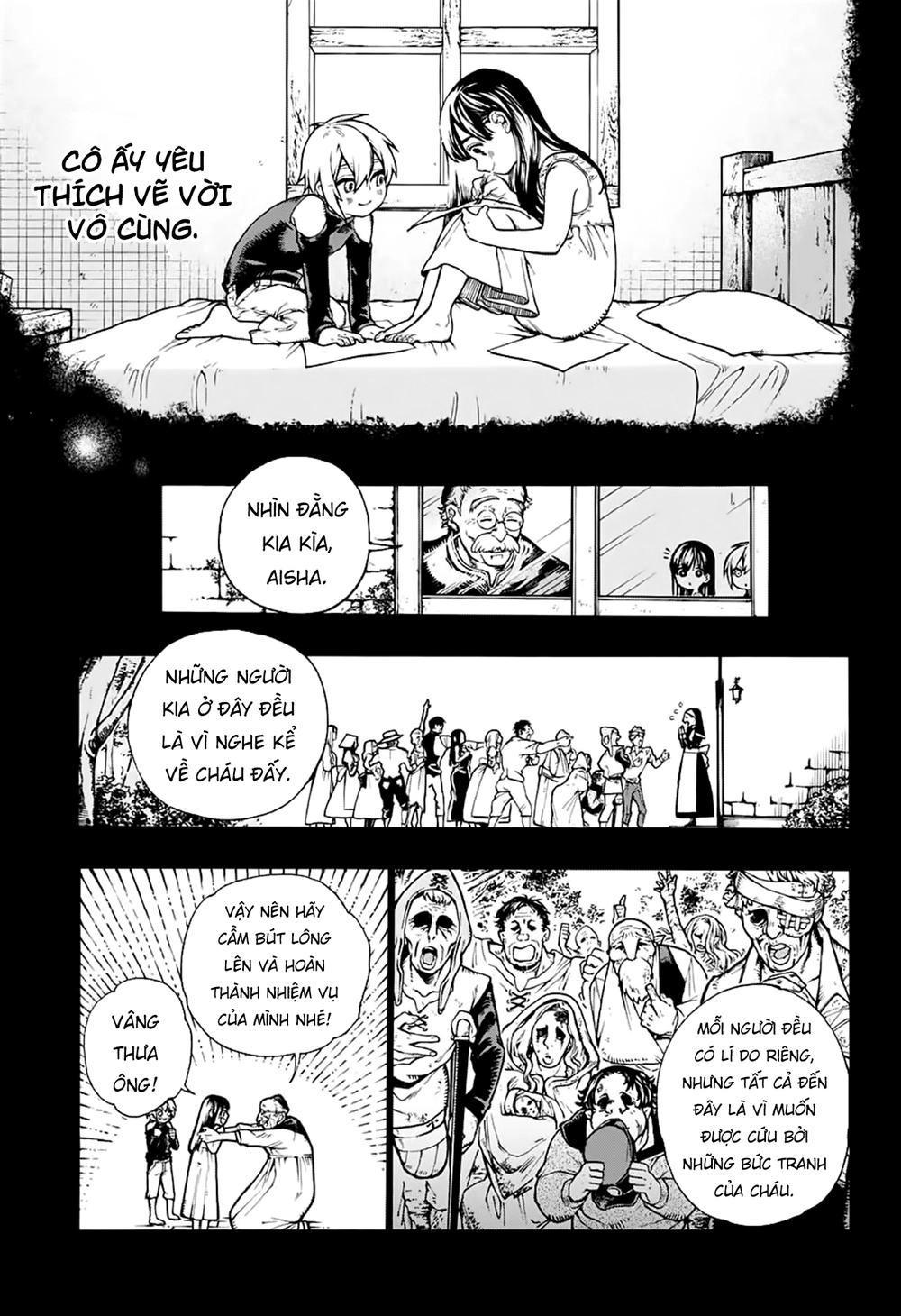 Những Bức Họa Quái Dị Của Phù Thủy Chapter 1 - 12