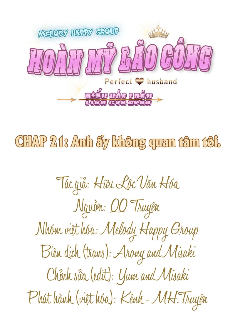 Hoàn Mỹ Lão Công Tiến Hóa Luân Chapter 21 - 3
