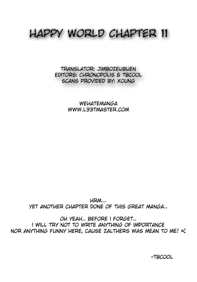 Happy World Chapter 11 - 1