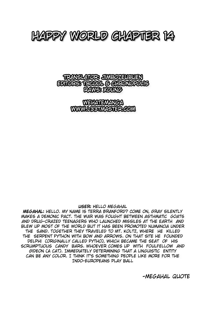 Happy World Chapter 14 - 1