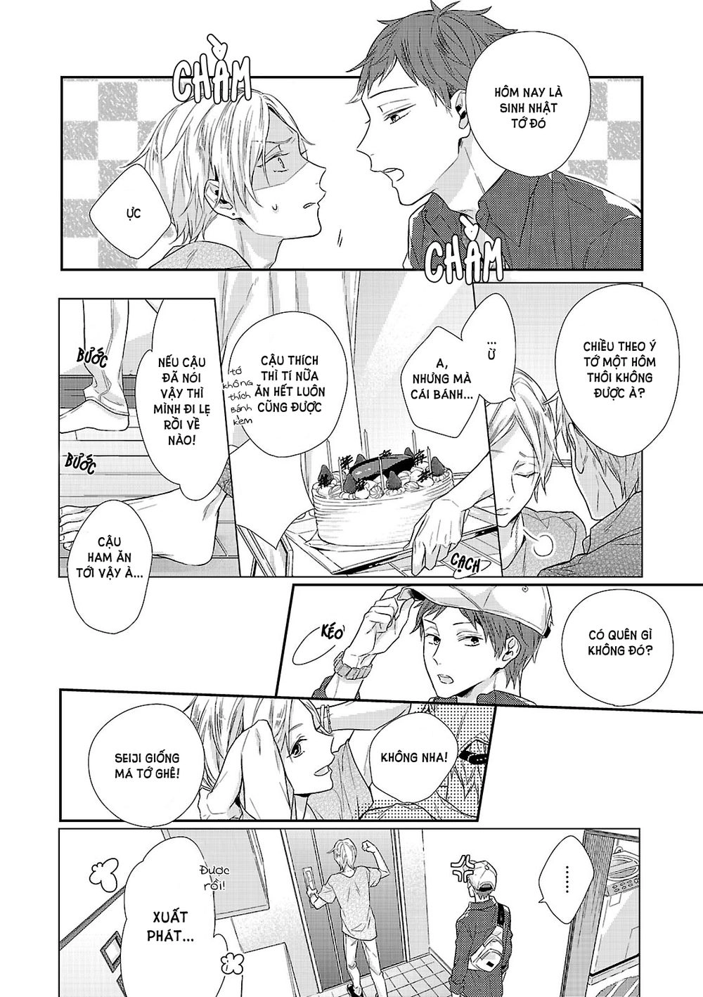 Cậu Đã Cười Chapter 1 - 8