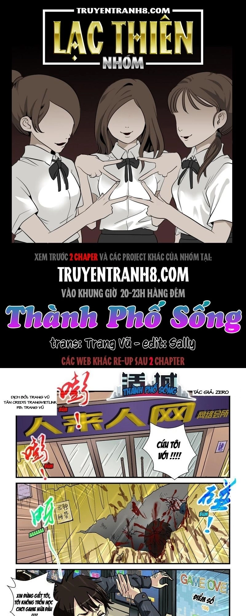 Thành Phố Sống Chapter 5 - 1