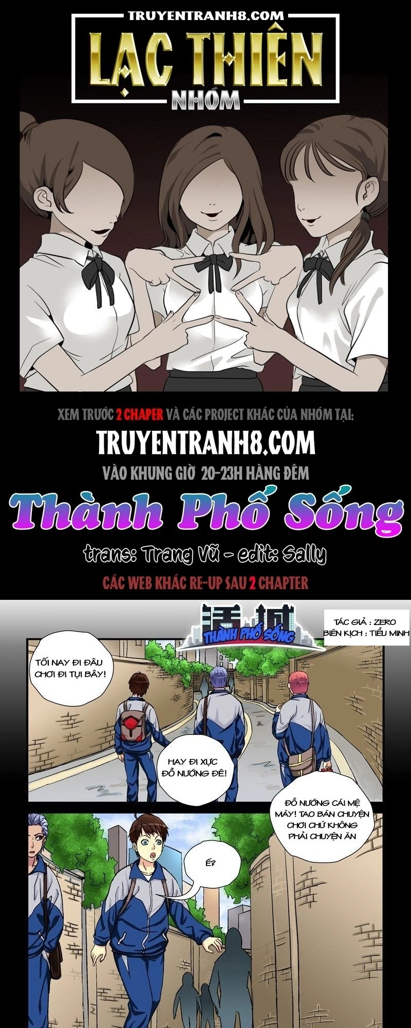 Thành Phố Sống Chapter 9 - 1