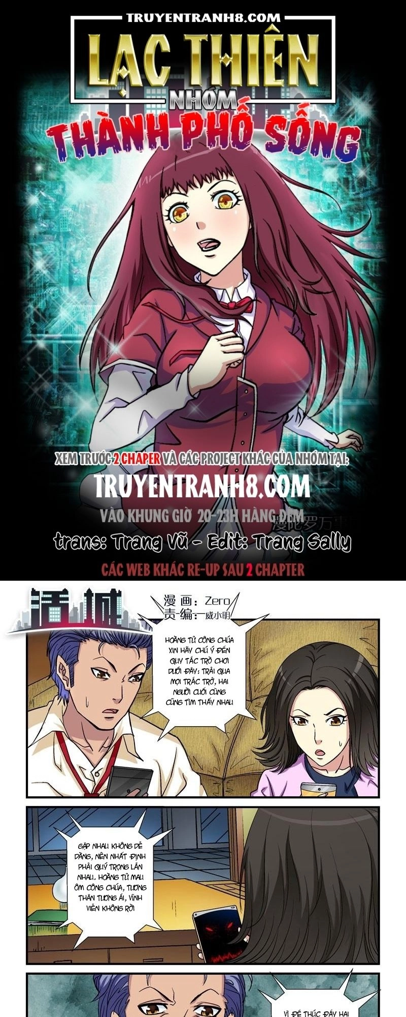 Thành Phố Sống Chapter 34 - 1