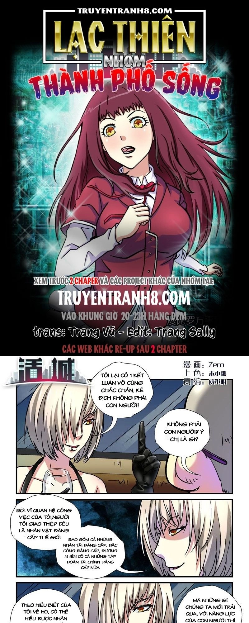 Thành Phố Sống Chapter 56 - 1