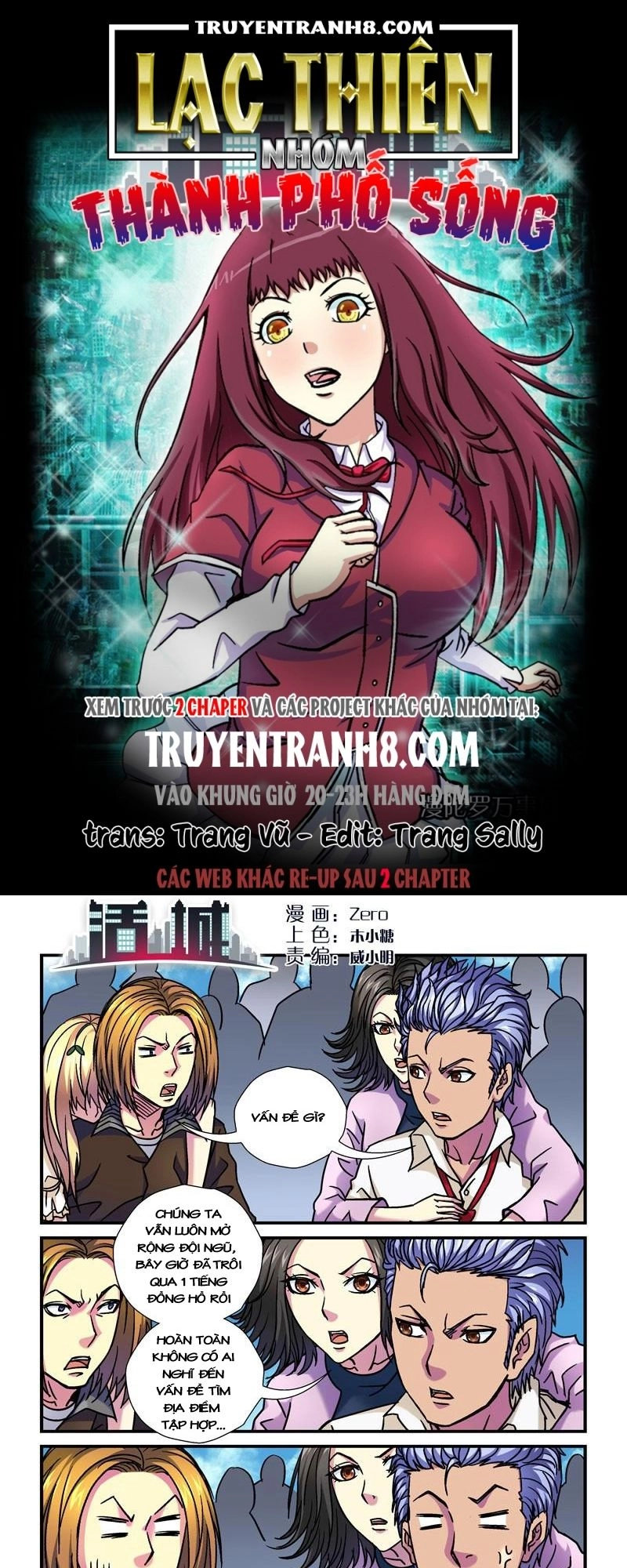 Thành Phố Sống Chapter 74 - 1