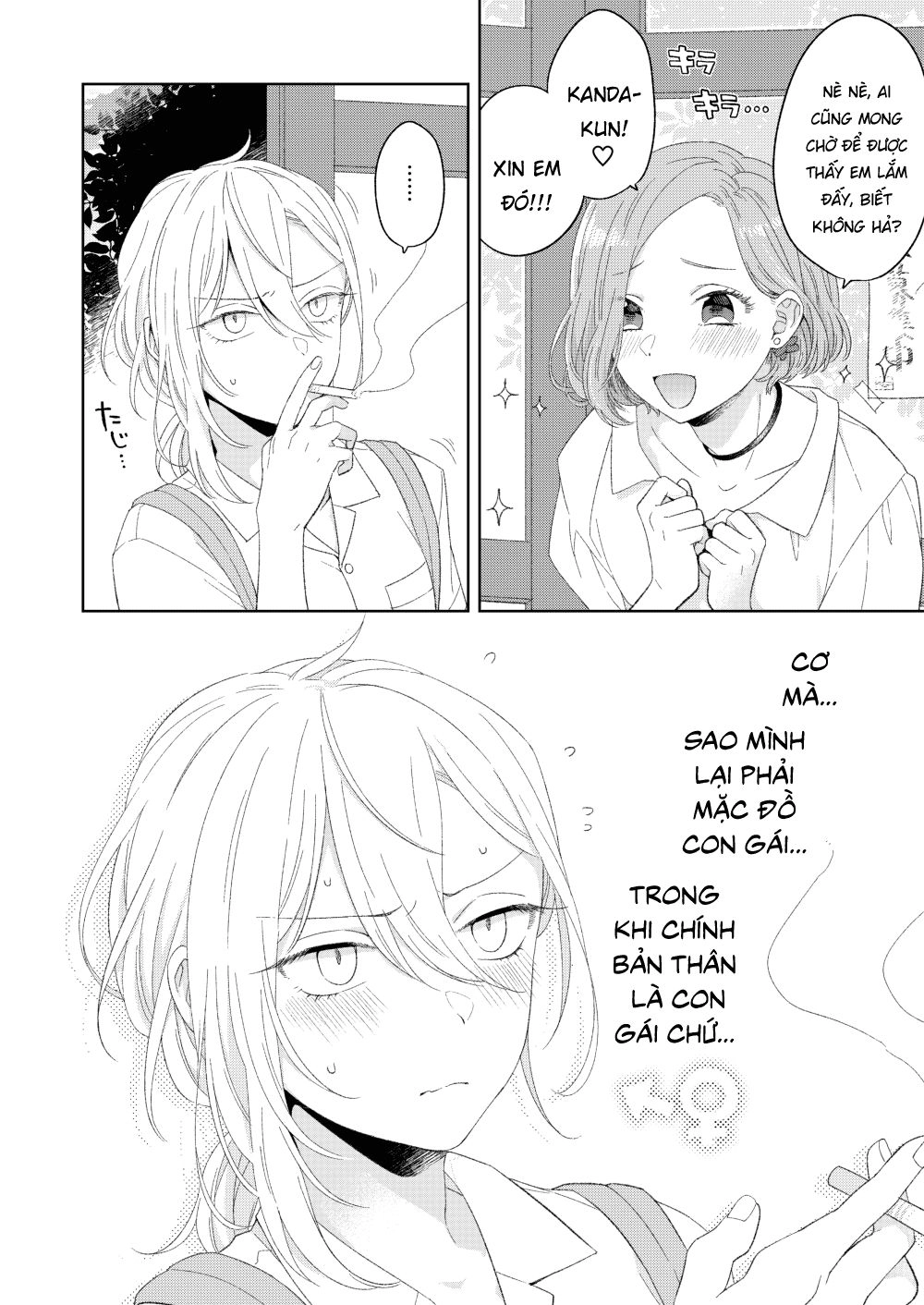 Cô Nàng Đẹp Trai Và Bà Chị Ngây Thơ Chapter 1 - 8