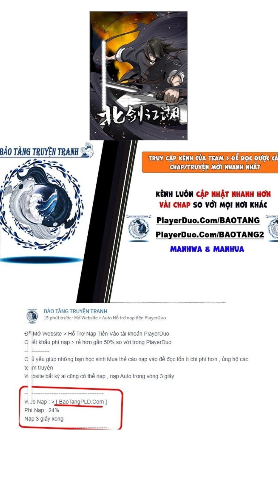 Bắc Kiếm Giang Hồ Chapter 70 - 1