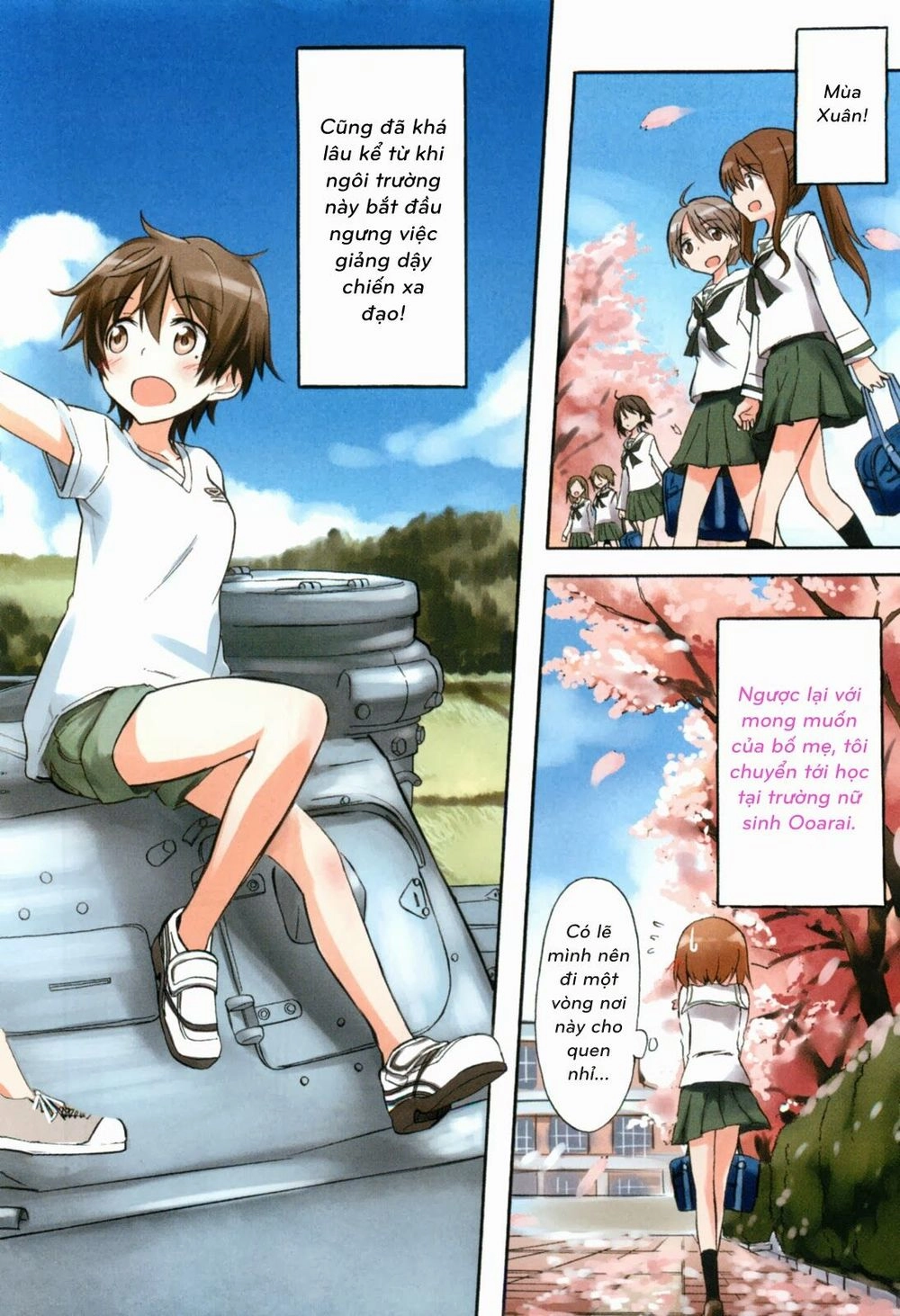 Girls Und Panzer - Little Army Chapter 1 - 2