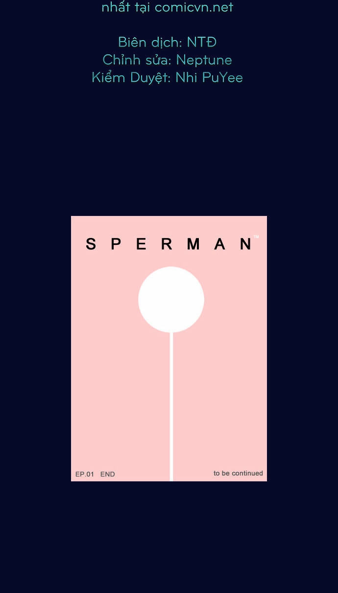 Sperman - Siêu Nhân Tinh Trùng Chapter 1 - 37