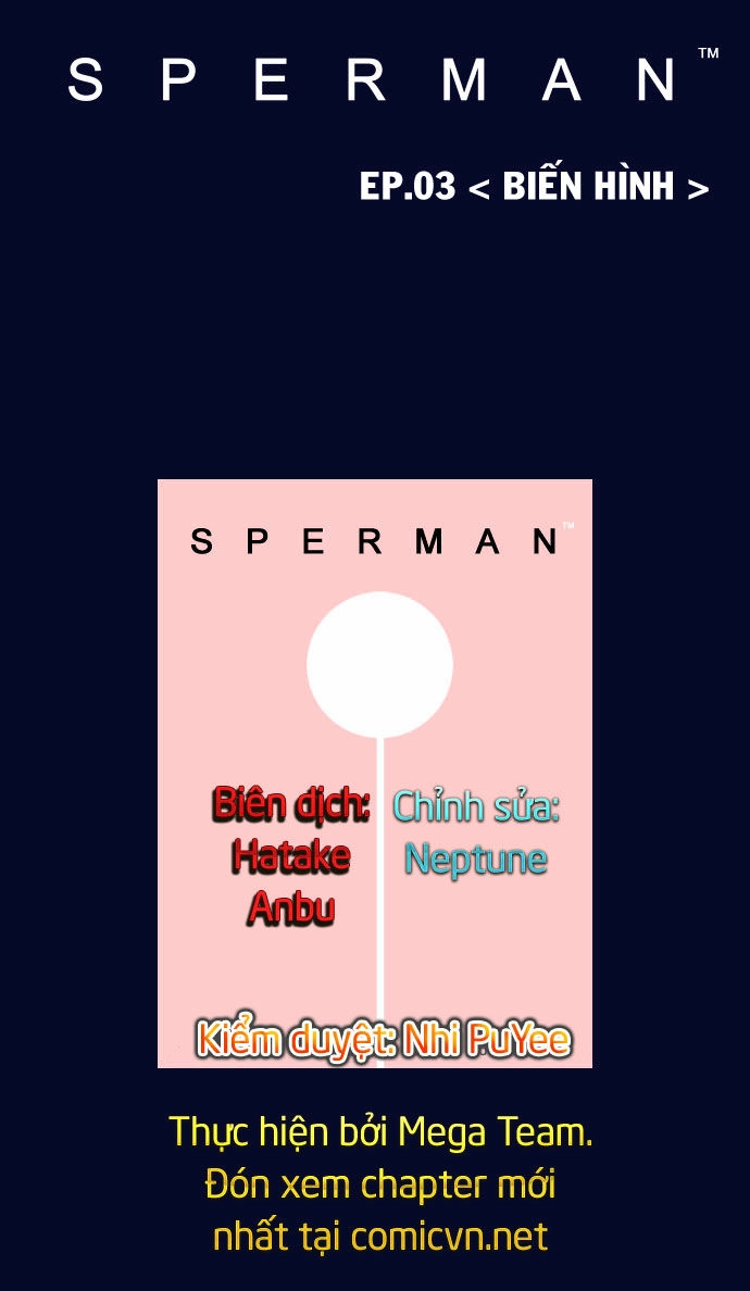 Sperman - Siêu Nhân Tinh Trùng Chapter 3 - 36
