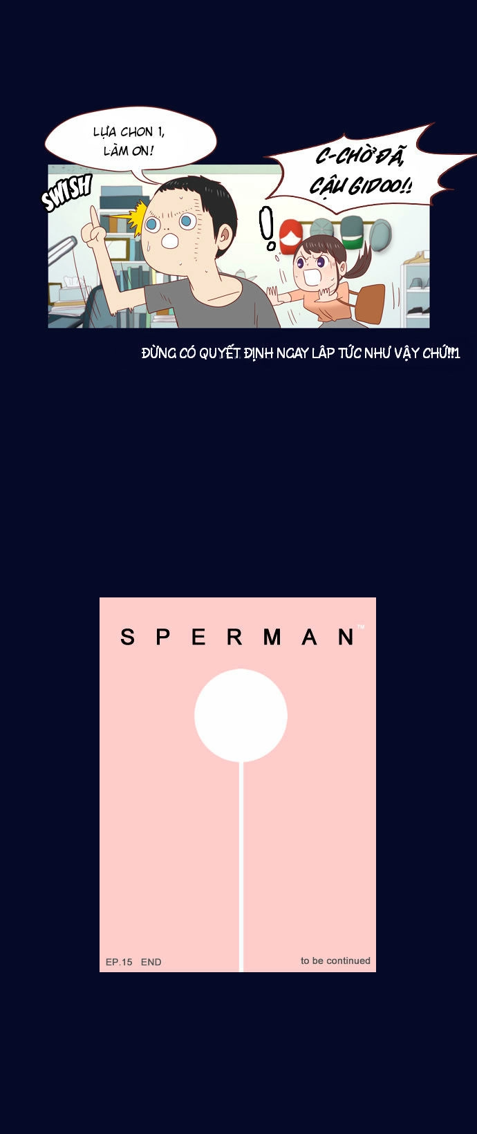 Sperman - Siêu Nhân Tinh Trùng Chapter 15 - 40