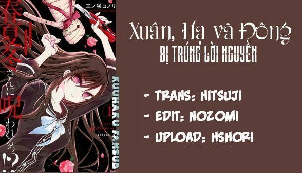 Xuân, Hạ Và Đông Bị Trúng Lời Nguyền Chapter 3 - 1