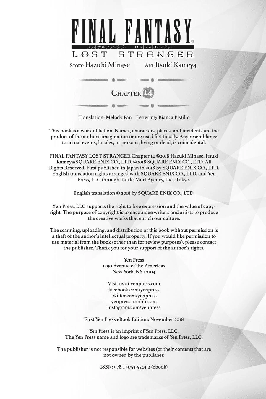 Final Fantasy Lost Stranger Chapter 14 - 3