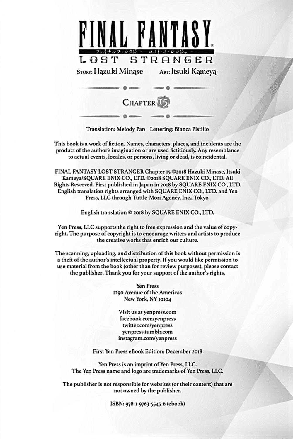 Final Fantasy Lost Stranger Chapter 15 - 39