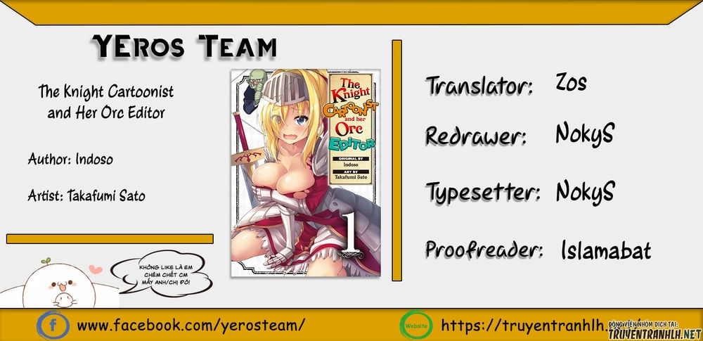 The Knight Cartoonist And Her Orc Editor Chapter 1 - 2