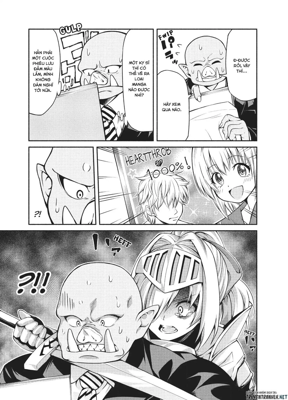 The Knight Cartoonist And Her Orc Editor Chapter 1 - 13