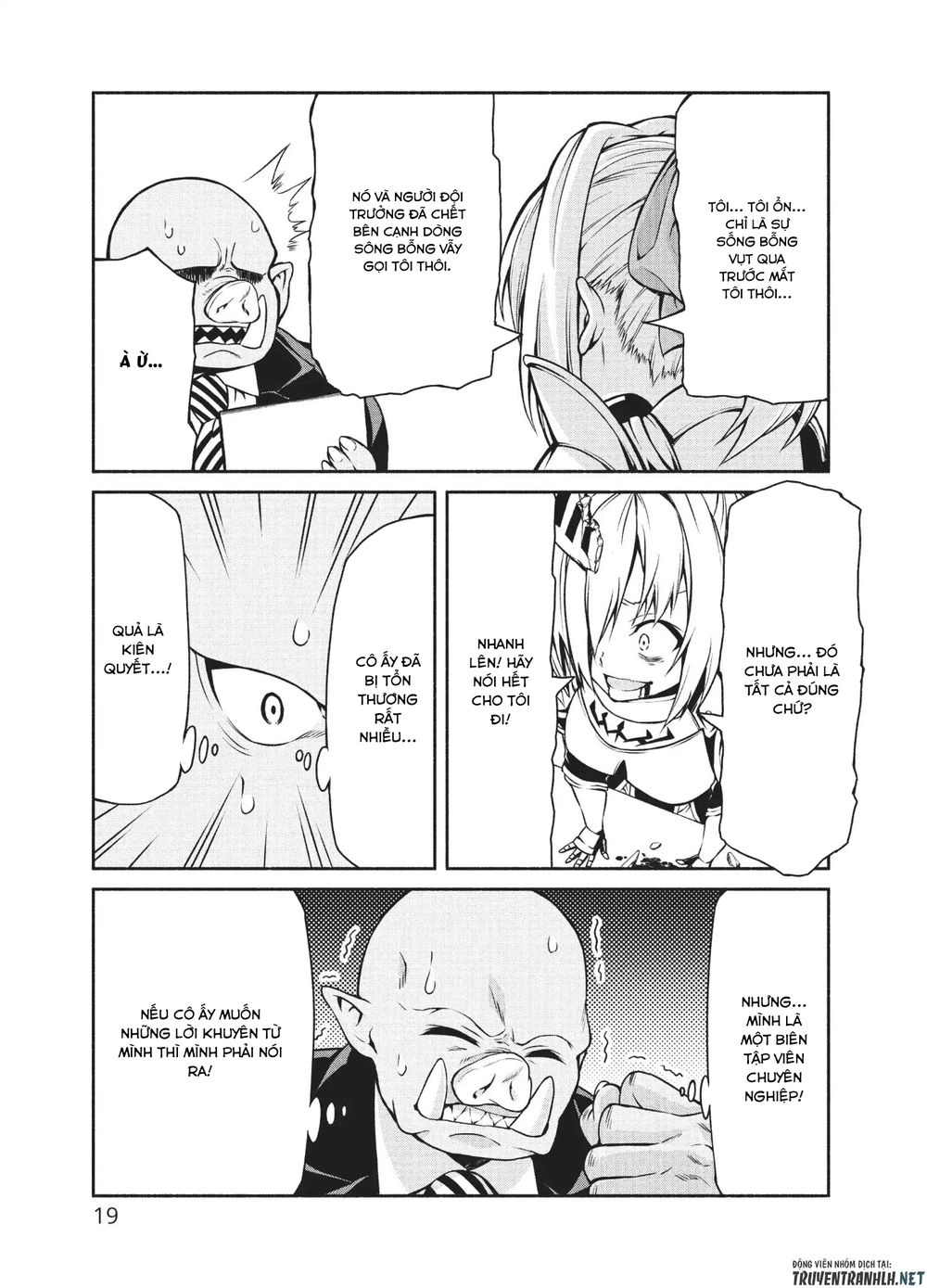 The Knight Cartoonist And Her Orc Editor Chapter 1 - 21