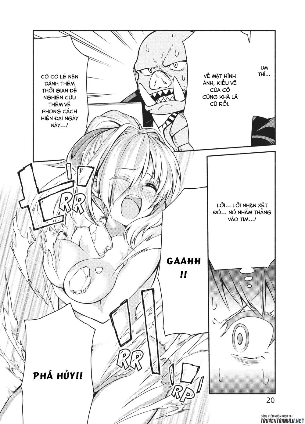 The Knight Cartoonist And Her Orc Editor Chapter 1 - 22