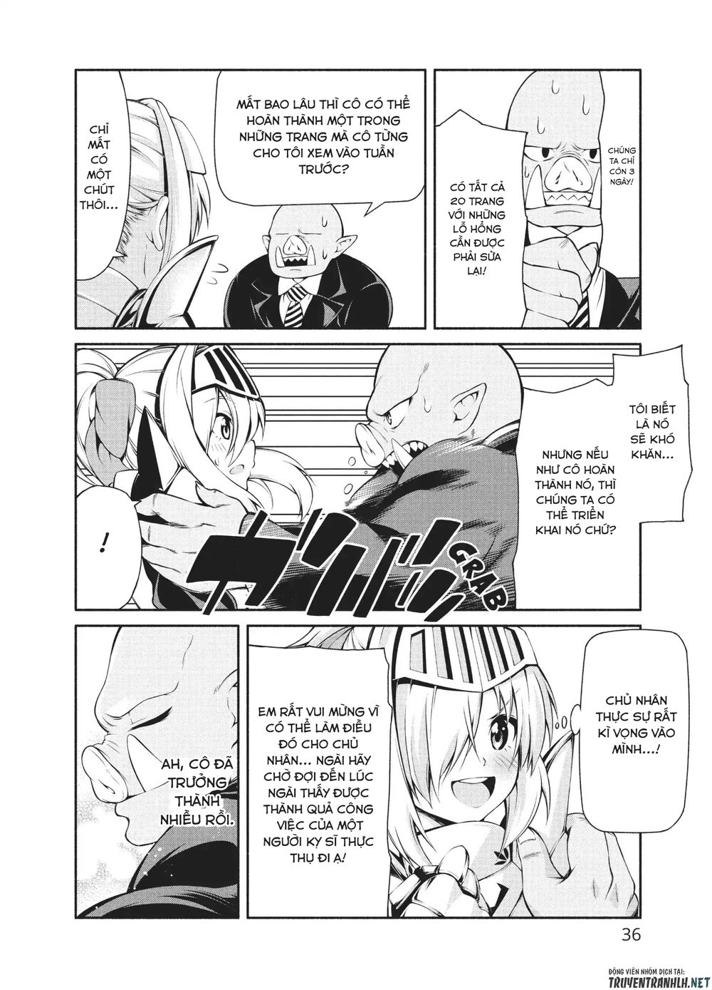 The Knight Cartoonist And Her Orc Editor Chapter 2 - 6