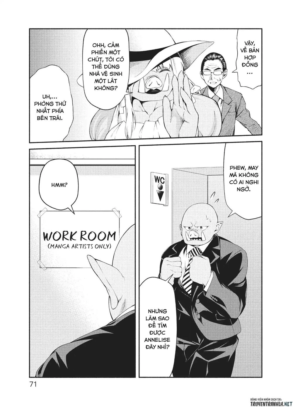 The Knight Cartoonist And Her Orc Editor Chapter 3 - 14