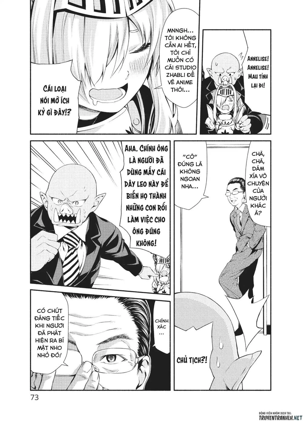 The Knight Cartoonist And Her Orc Editor Chapter 3 - 16