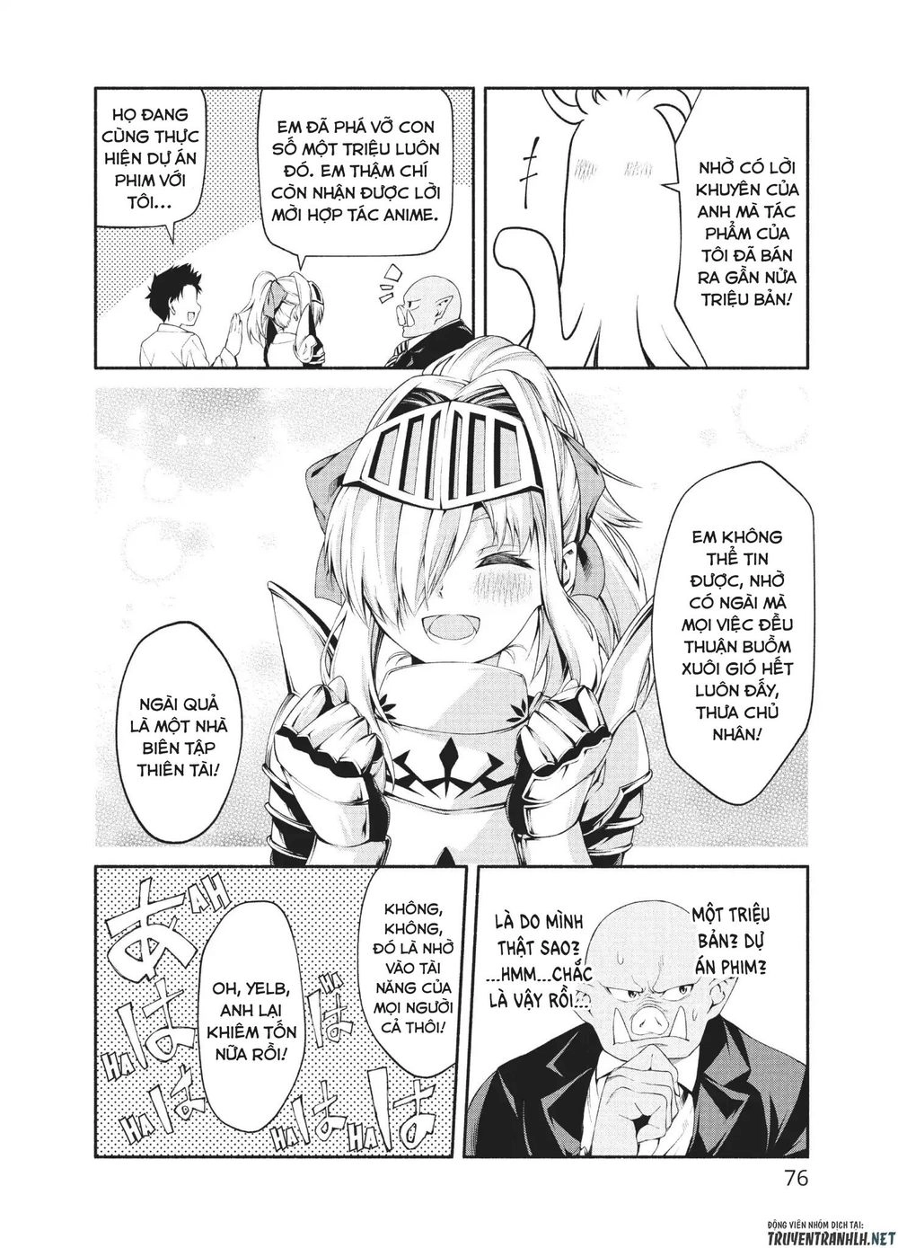 The Knight Cartoonist And Her Orc Editor Chapter 3 - 19