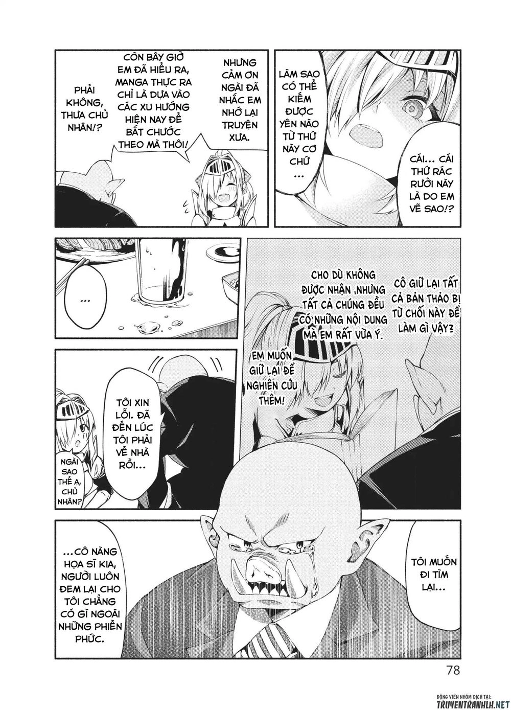 The Knight Cartoonist And Her Orc Editor Chapter 3 - 21