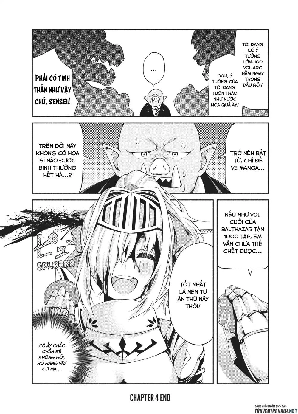 The Knight Cartoonist And Her Orc Editor Chapter 4 - 27