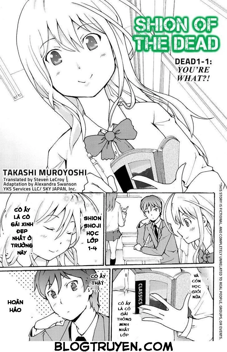 Shion Of The Dead Chapter 1 - 4