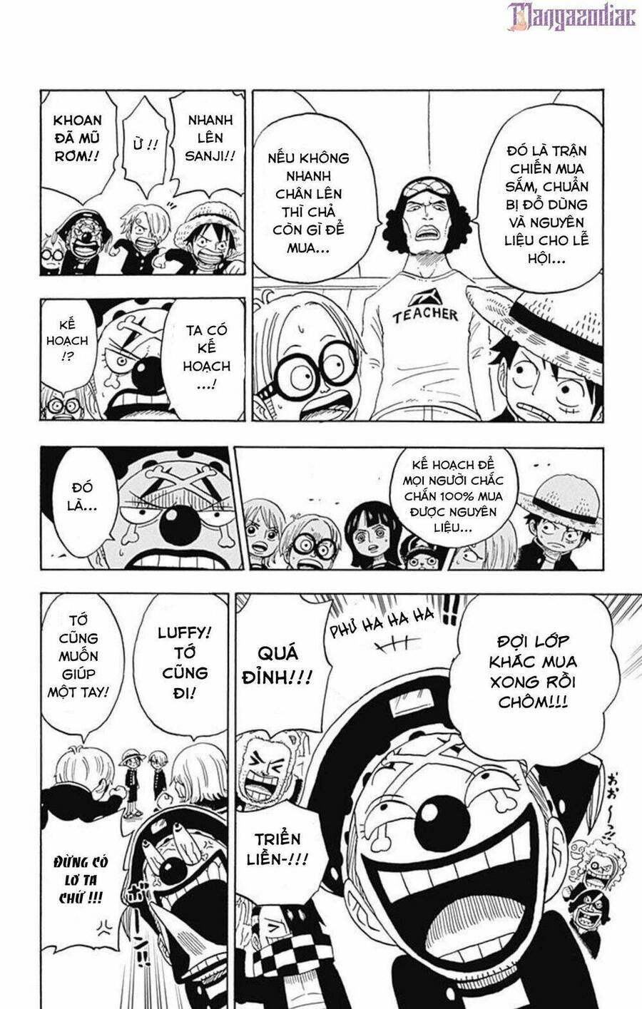Học Viện One Piece Chapter 9 - 5