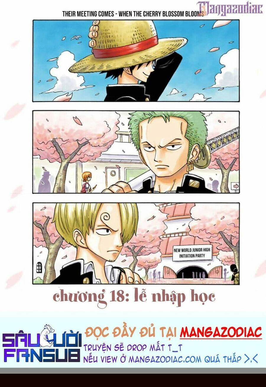 Học Viện One Piece Chapter 18 - 1