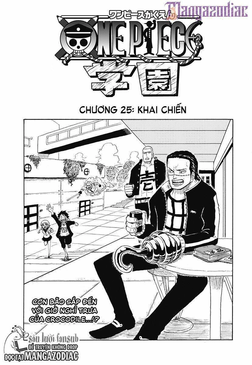Học Viện One Piece Chapter 25 - 1