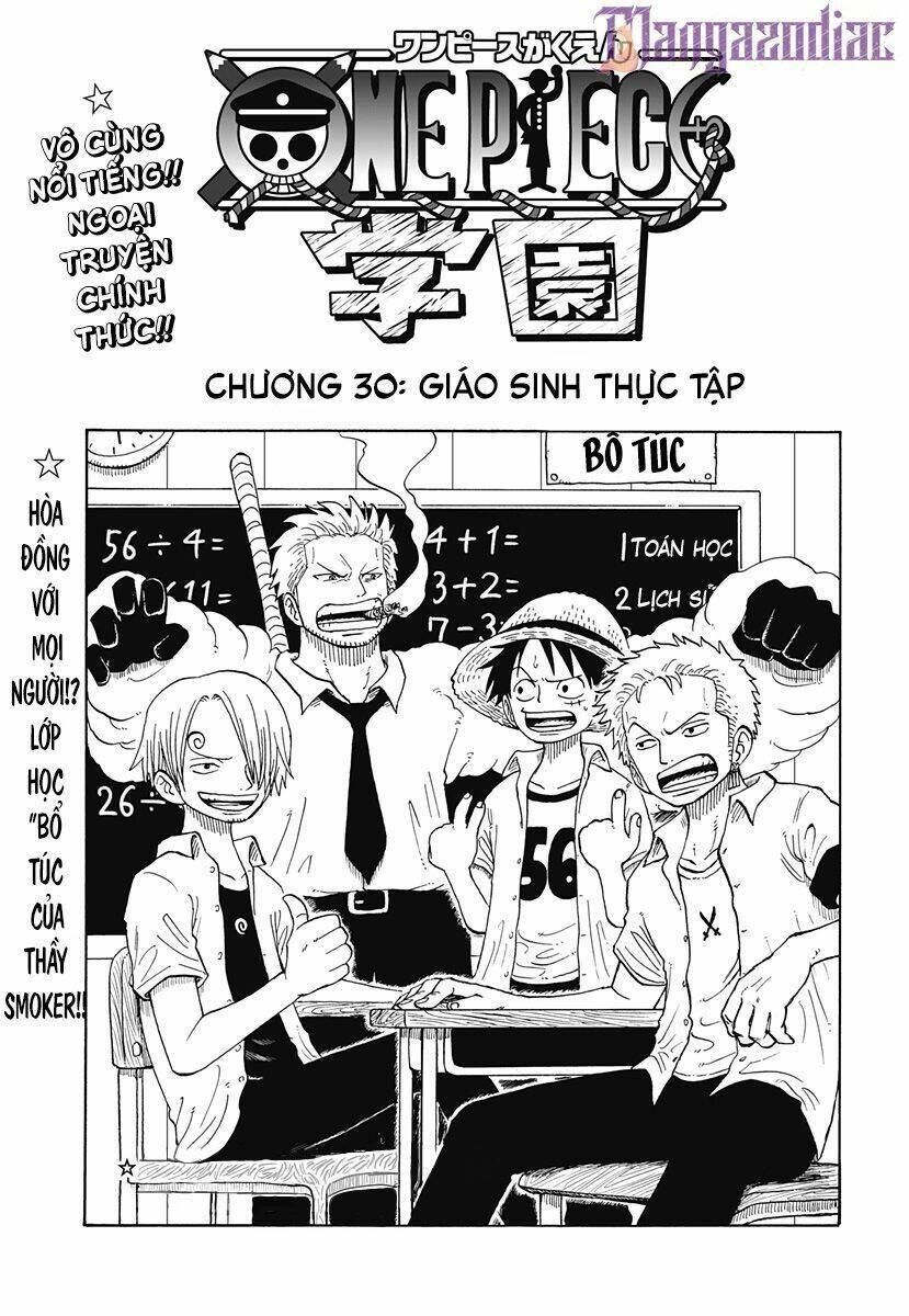 Học Viện One Piece Chapter 30 - 1