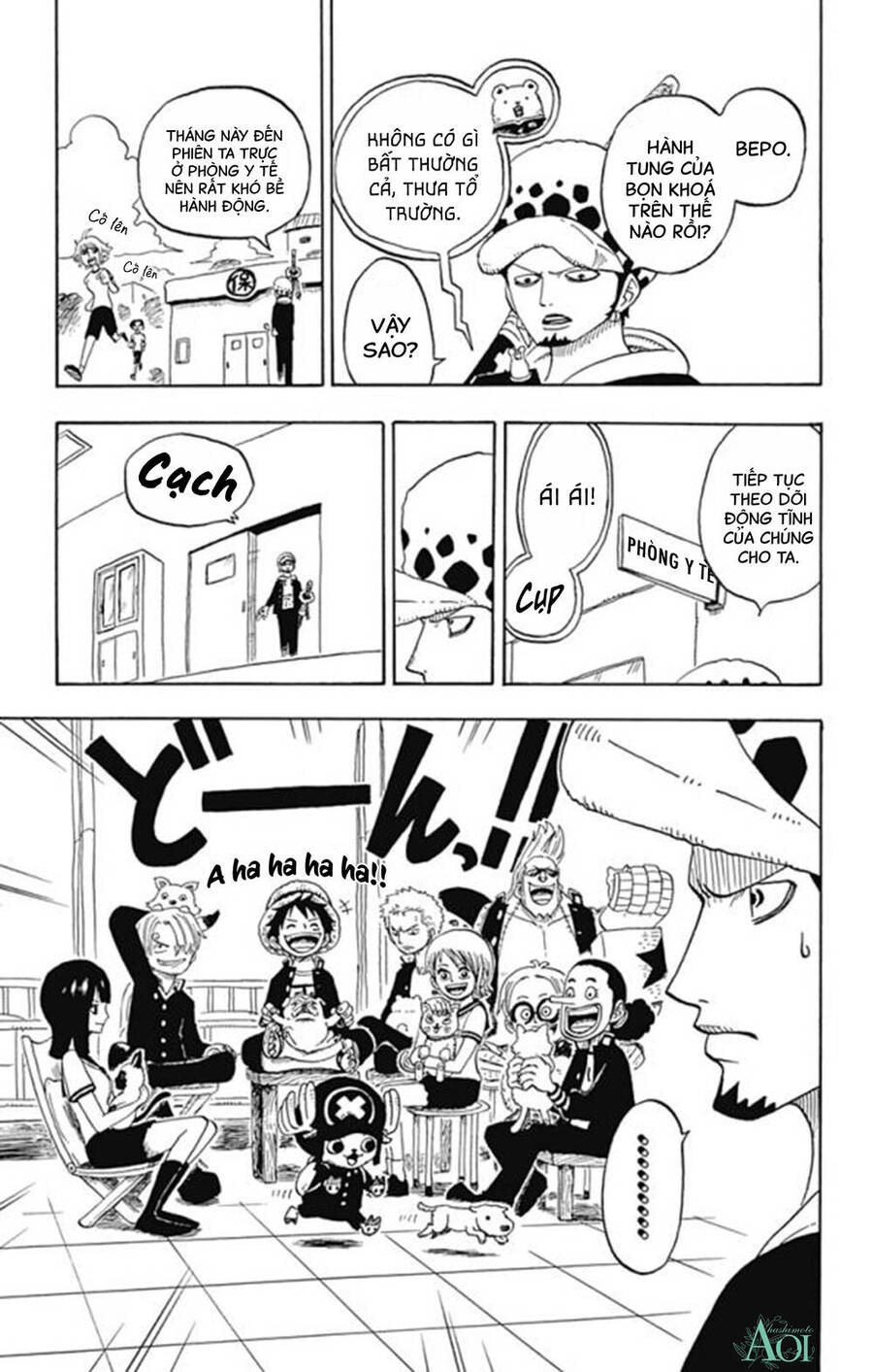 Học Viện One Piece Chapter 13.5 - 4