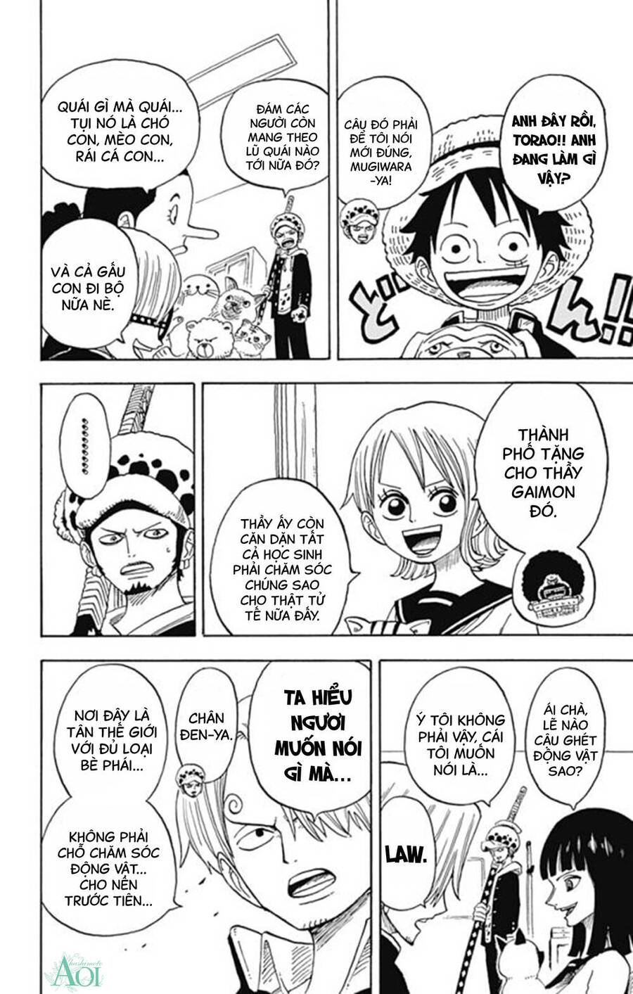 Học Viện One Piece Chapter 13.5 - 5