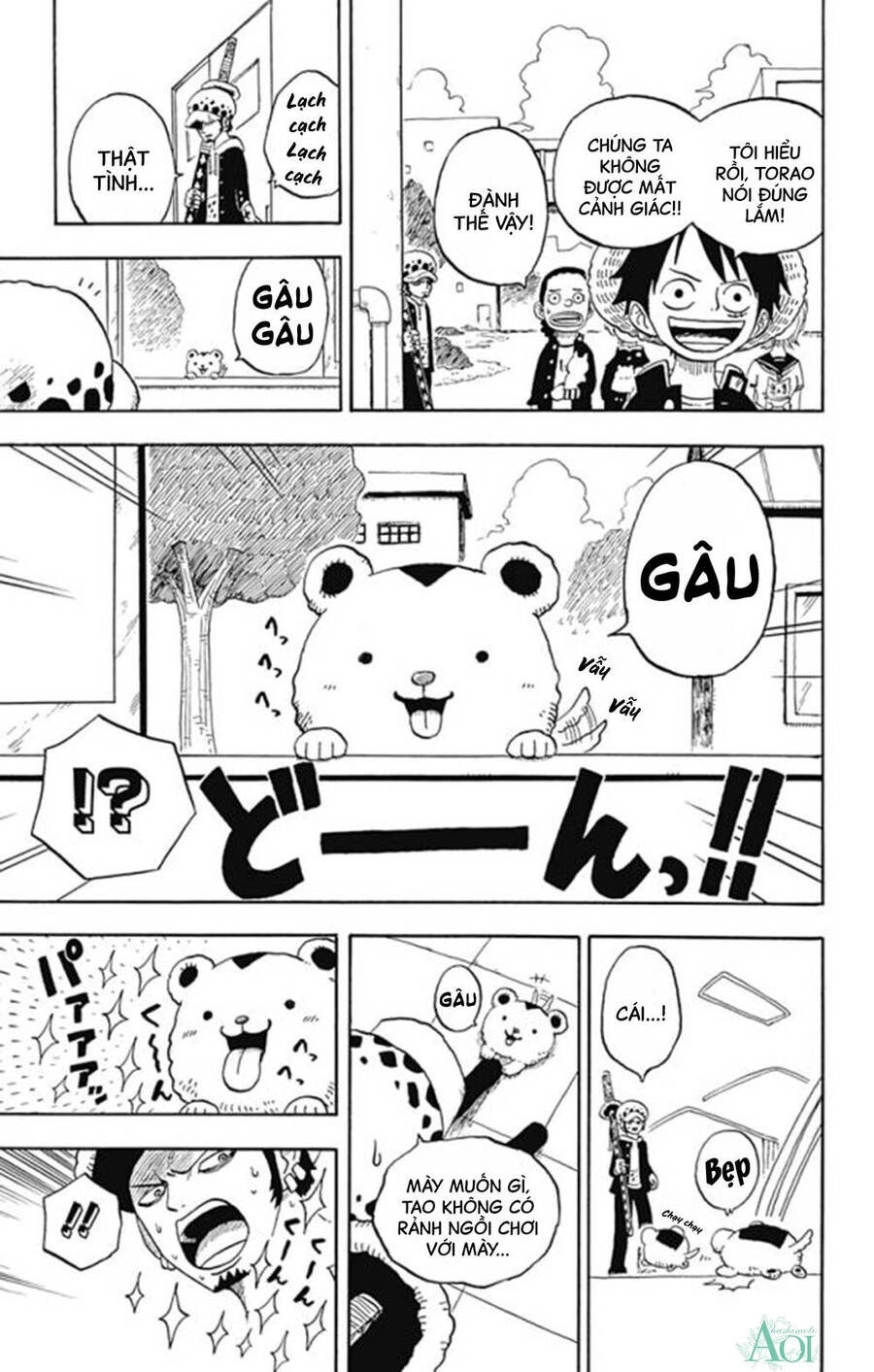 Học Viện One Piece Chapter 13.5 - 8