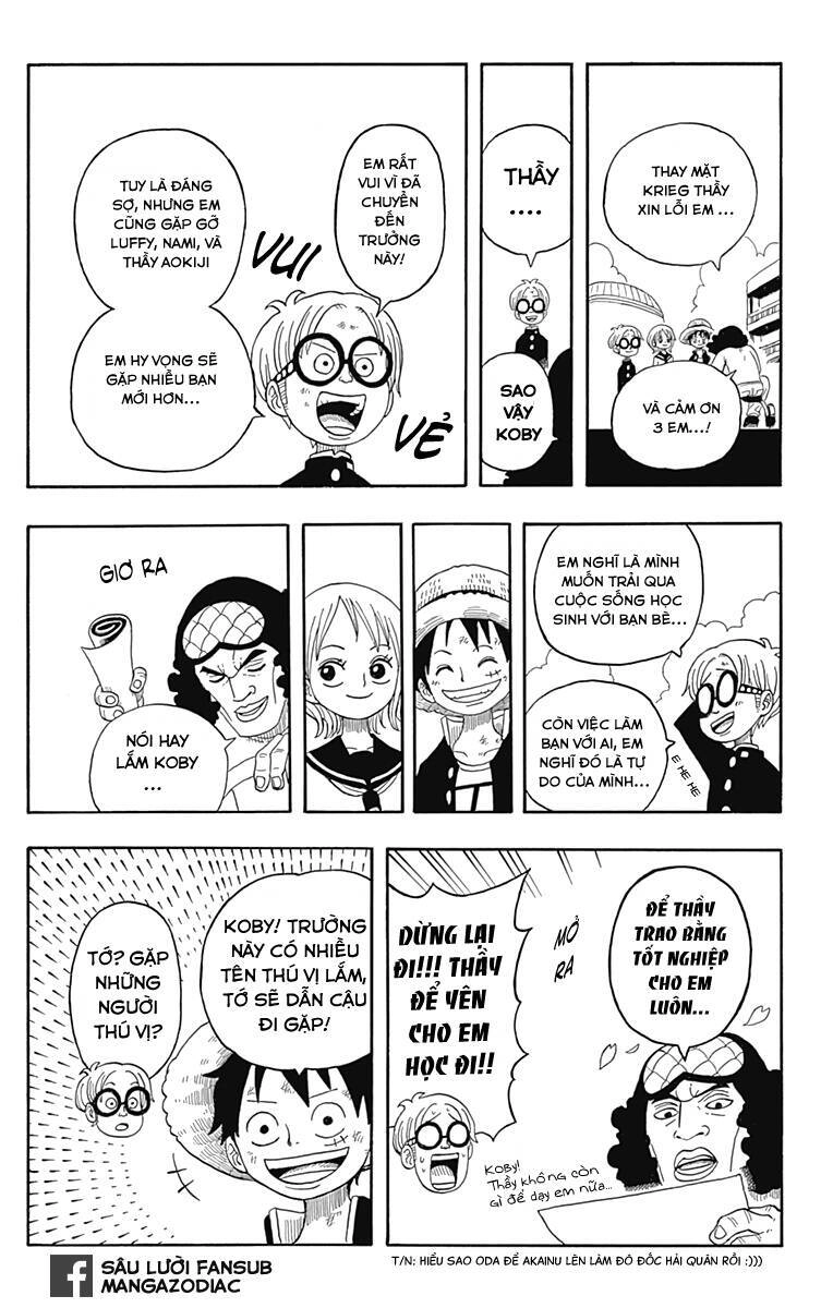 Học Viện One Piece Chapter 1.7 - 14