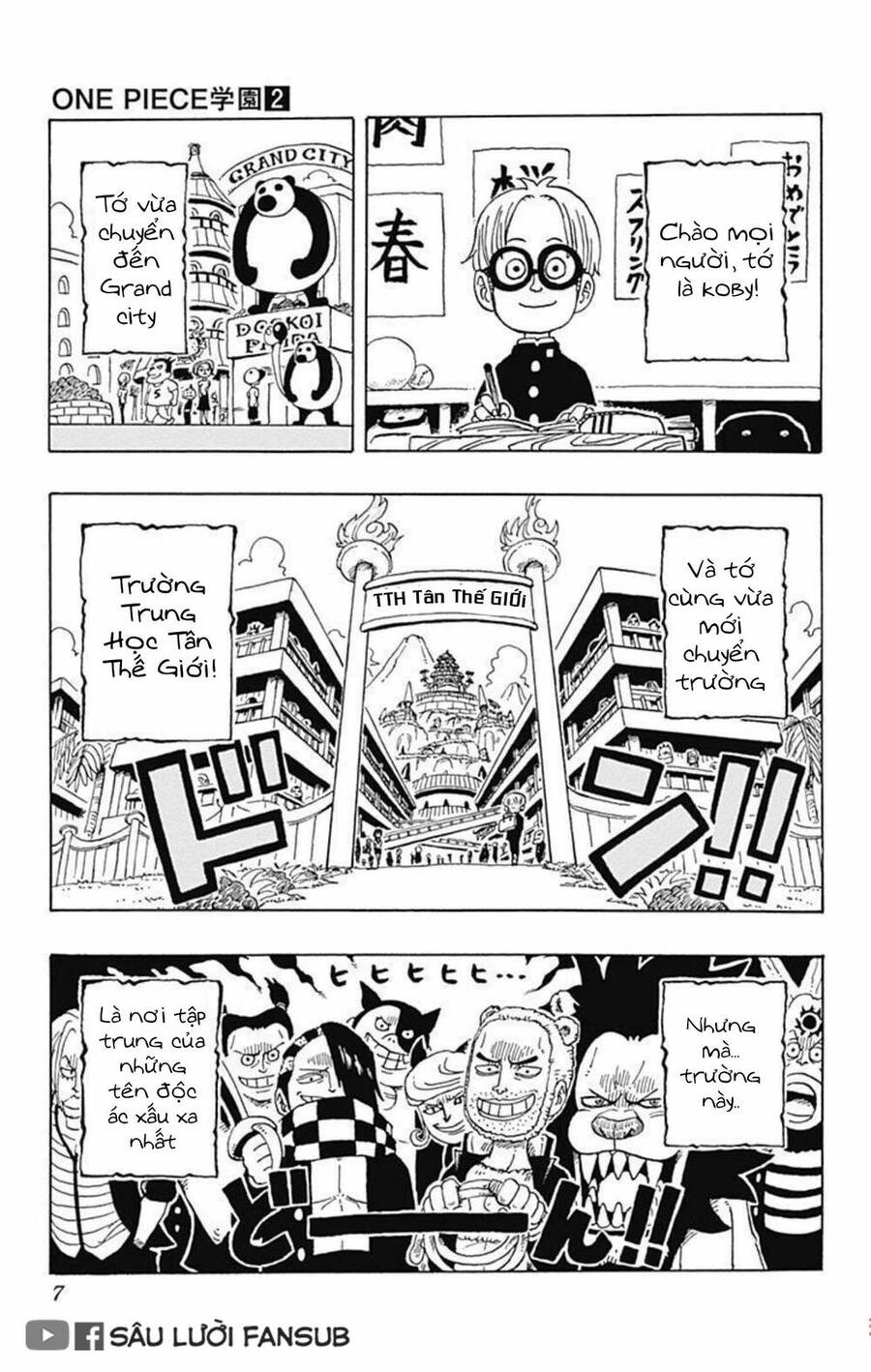 Học Viện One Piece Chapter 5 - 3