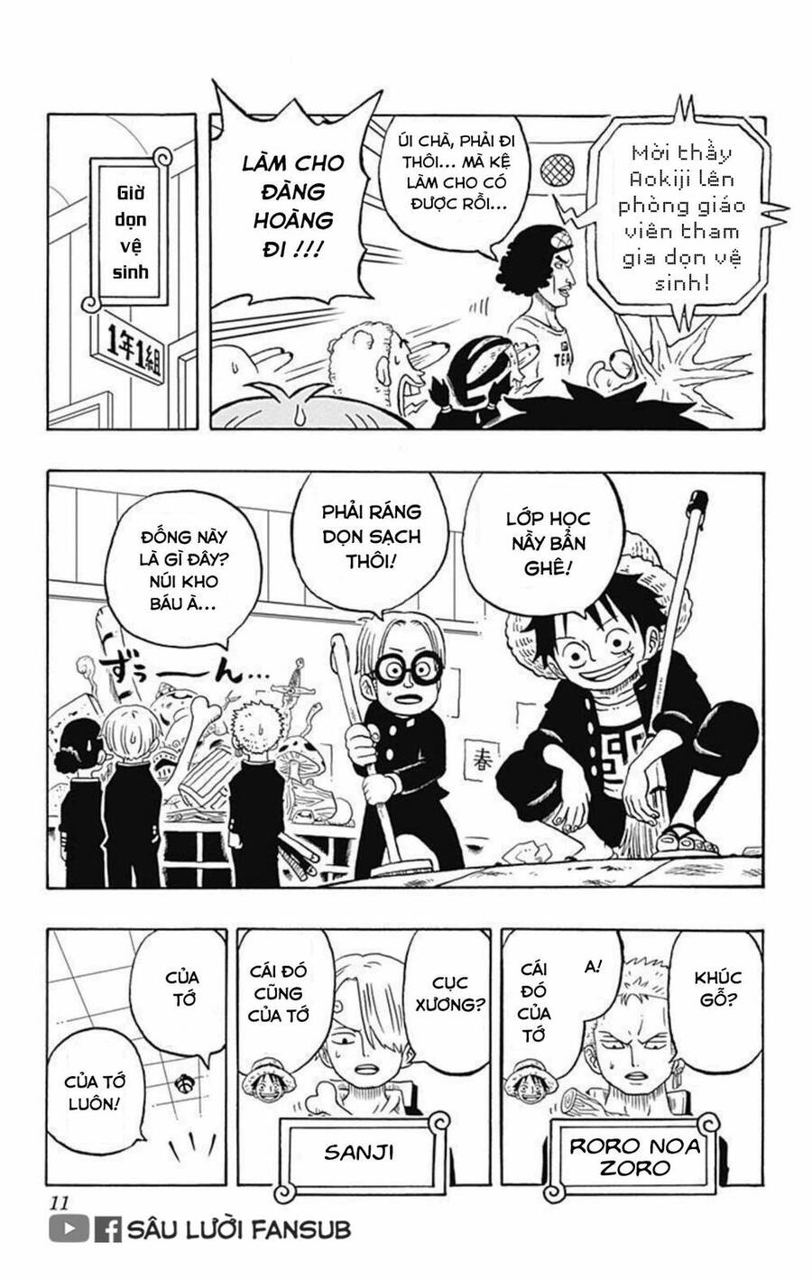 Học Viện One Piece Chapter 5 - 7
