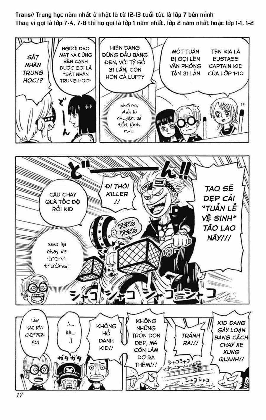 Học Viện One Piece Chapter 5 - 13