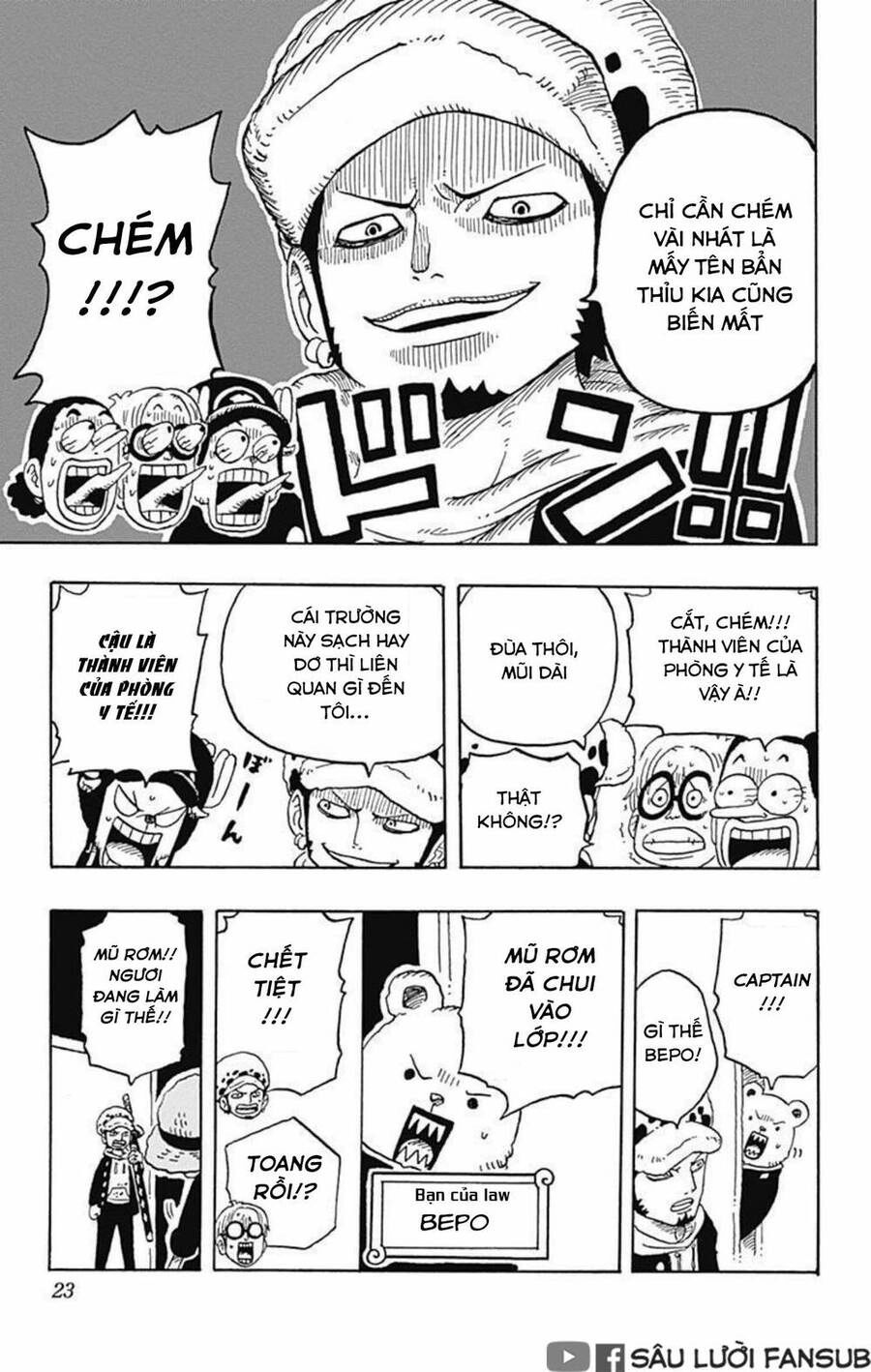 Học Viện One Piece Chapter 5 - 19