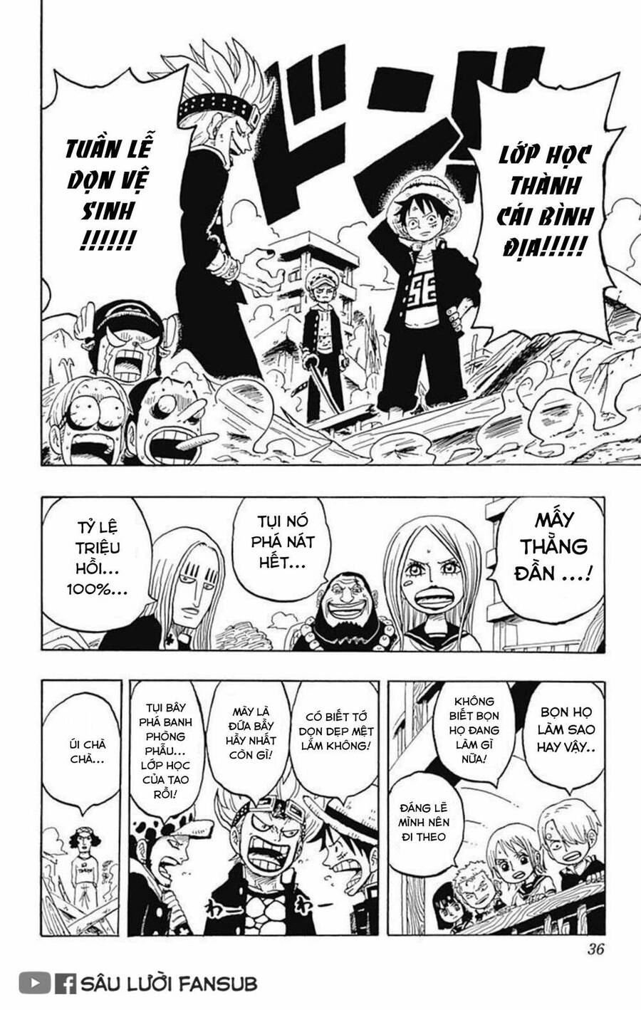 Học Viện One Piece Chapter 5 - 32
