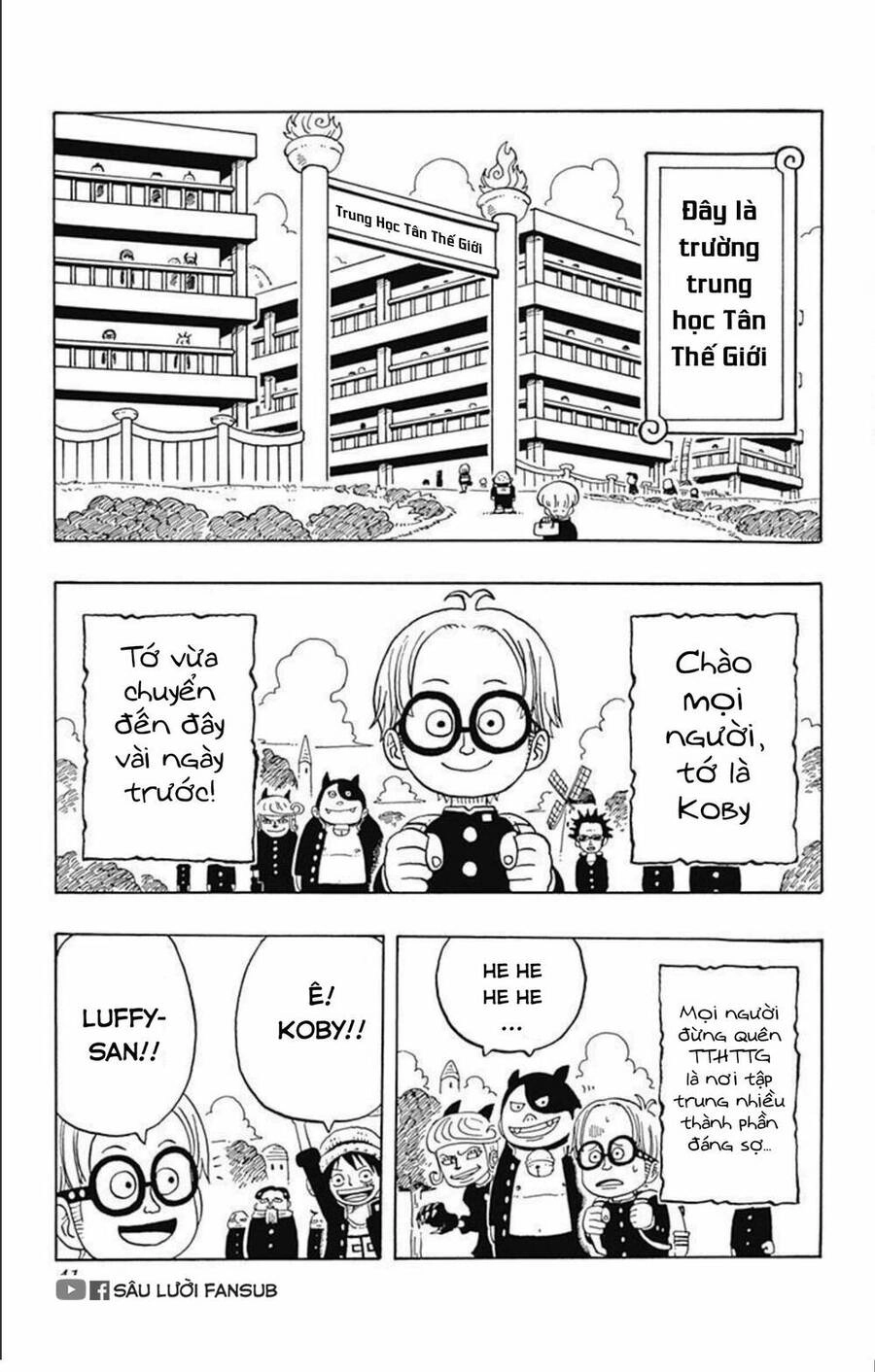 Học Viện One Piece Chapter 6 - 3